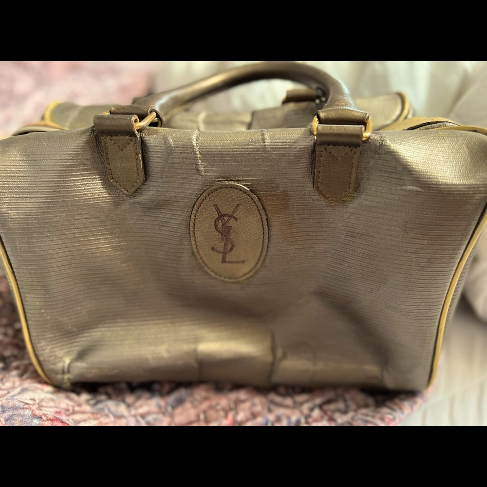 Yves Saint Laurent Authentic Vintage refurbished and painted YSL